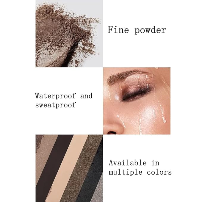 SNOVO Professional eyebrow Palette Eyebrow makeup is available in 5 colors (02# Brown-gray)