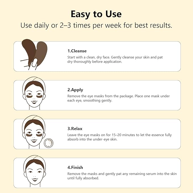 Adofect Under Eye Patches 30 Pairs, 24K Gold Under Eye Mask with Hyaluronic Acid for Dark Circles and Puffy Eyes, Bachelorette Party Accessories, Bridesmaid Gifts, Daily Skin Care