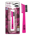 Eyebrow Brush Pencil Comb Kit - Duo Spoolie Thin Angled Real Firm Bristles Filling Blending Definer Techniques For Tint Powder Brow Pomade Gel Makeup Combing Eye Lashes To Shape Eyelashes Growth