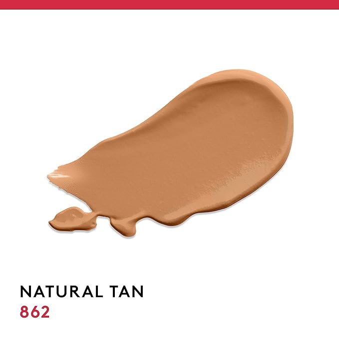 Covergirl Outlast Extreme Wear 3-in-1 Full Coverage Liquid Foundation, SPF 18 Sunscreen, Natural Tan, 1 Fl. Oz. (Pack of 2)