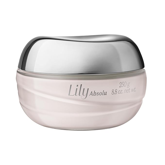 O BOTICARIO Lily Absolu Satin Hydrating Body Cream, 24 Hour Fragranced Body Butter for Dry Skin, 8.8 Ounce