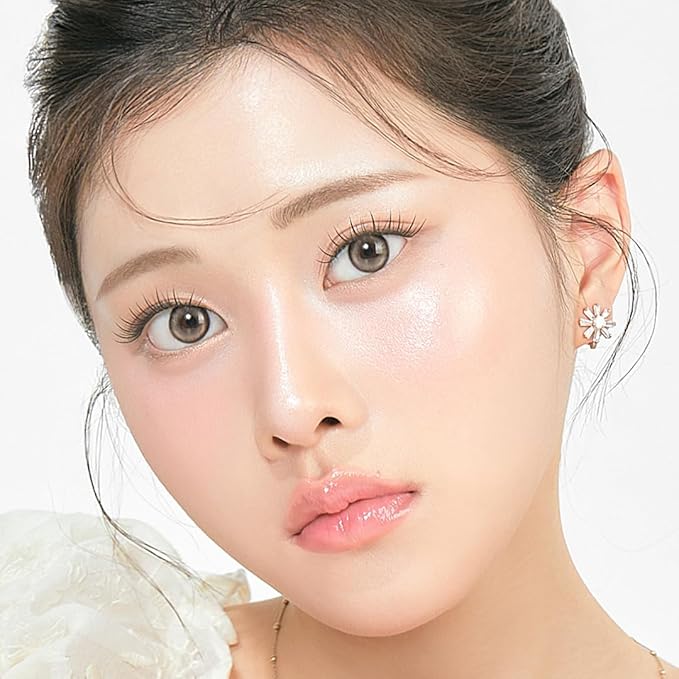 CORINGCO Toktok Hara Light Self Adhesive False Eyelashes, Natural Look, No Glue Needed, Assorted Set of 9/10/11mm, Reusable Lash Clusters Kbeauty - Blossom