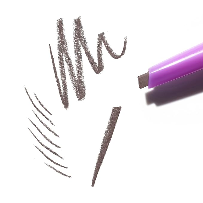 Kosas Brow Pop Eyebrow Pencil – Brow Pencil with Spoolie, Grey