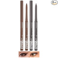 LANGMANNI 2Pcs Metal Colorful Eyeliner Pencil Set - Matte & Shimmer Eye Makeup,Smooth Use Long-Lasting & Waterproof Eyeliner Set(#09+10)