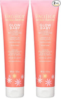 Pacifica Body Lotion Glow Baby Vitamin C Moisturizer - for Skin Brightening - w/Superfood Plant Extracts & Vitamin C & E Care Clean Beauty Vegan & Cruelty-Free Dermatologist Tested (Pack of 2)