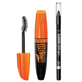 Rimmel ScandalEyes Curve Alert Mascara with ScandalEyes Waterproof Kohl Kajal Liner, 1 Set, Combo