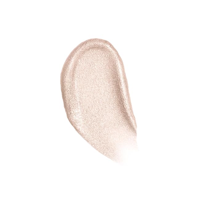 Winky Lux Rose Petal Liquid Eyeshadow, Longwear, Buildable, High-Pigment, Blendable, Crease-Proof, with Hydrating Vitamin E & Mango Seed Butter, Clean Beauty, Cruelty-Free, Vegan, Magnolia Shimmer