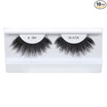 10 Pairs 100% Human Hair False Eyelashes Natural Black # 304