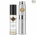 CA Perfume Duo Impression of Magnific Gold For Women And Men Perfume Layering Set Long Lasting Travel Size EDP + Body Oil Roll-On Bottle 0.27 Fl Oz+0.33 Fl Oz