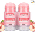 Peach Foot Cream Stick for Dry Cracked Heels and Feet, Moisturizing Heel Balm Stick, Softening Foot Care for Rough Skin, Callus & Dryness, Peach Hydration, 2-Pack