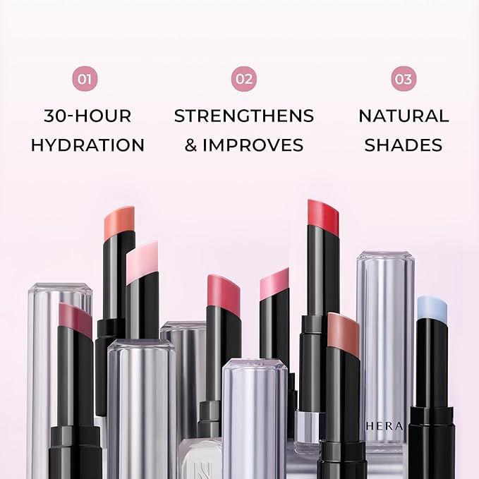 HERA Sensual Nude Balm 3.5g #88 BOYSENBERRY | 30H Hydrating Tinted Color Lip Balm with Ceramide, Hyaluronic Acid & Shea Butter, Nourishing Care for Smooth and Naturally Radiant Korean Makeup