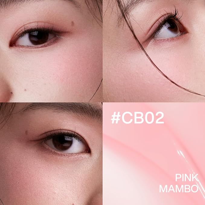 INTO YOU Cream Blush Air Cushion for Cheeks Eyes, Moisturizing, Lightweight, Dewy Finish Face Makeup, Long Wearing, Buildable, Blendable, Pigmented Liquid Blush, for All Skin Tones, Pink Mambo
