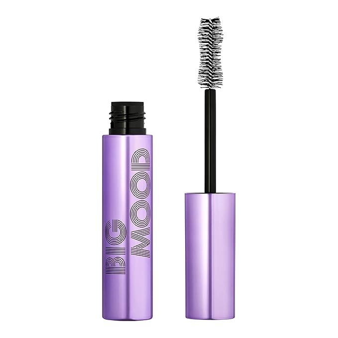 e.l.f. Big Mood Mascara, Instantly Creates Long-Lasting, Bold & Lifted, Voluminous Lashes, Infused with Jojoba Wax, Black, 0.30 fl Oz