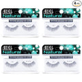 Ardell Natural False Eyelashes 105 - Black, Lightweight, Full Volume Strip Lashes for Eye-Enhancing Look, 4 Pack