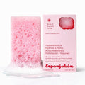 T.Taio Esponjabon 2-in-1 Soap and Sponge with Hyaluronic Acid – Moisturizing Shower Scrubber – Gentle Cleansing Bath Wash – Deep Clean, Soft Exfoliation & Rich Lather – for Face, Body, Feet & Elbows