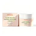 Glow Velvet Priming Moisture Cream, Pore Blurring and Makeup Gripping Primer, Hydrating Base for Smooth Makeup Application, Velvety Finish Face Primer for All Skin (1PC)