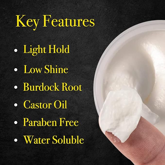 Pete & Pedro HAIR STYLING CREAM - Light Hold, Matte, Low Shine Finish Hair Product for Men, For Hairstyling Medium, Long, Wavy, Curly Hairstyles | Minimizes Frizz | Shark Tank Featured, 2 oz