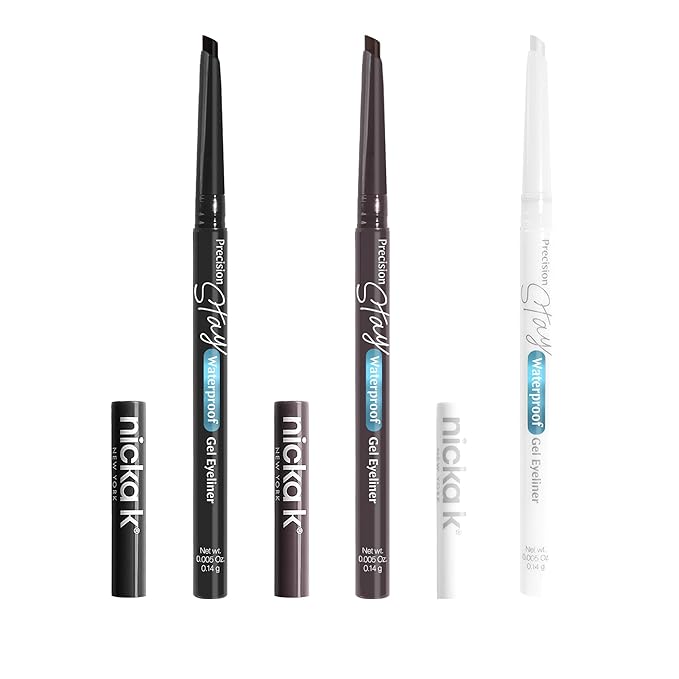 NICKA K NEW YORK Precision Stay Waterproof Gel Eye Liner (AMZ099)