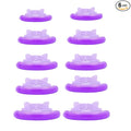 Lash Lift Pads Eyelash Perm Shield C Curl 5 Size Lash Lift Lamination Pad, Rapid 5 Minute Eyelash Lifting Shields Make Eyes Voluminous Flexible C curl Pads Extreme Perm Rod 100 Applications(purole)