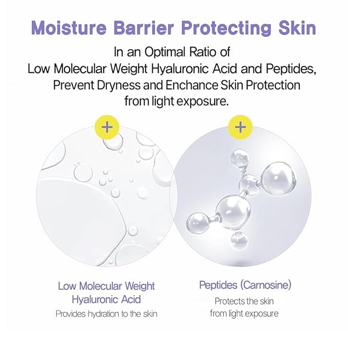 espoir Water Splash Sun Serum SPF50+ PA+++│3,000ppm Caffeine for Reducing Puffiness,Enhancing Skin Elasticity, Non-Oily Hydrating Sunscreen,Vegan,Beach & Festival Essentials, 1.69 Fl Oz.
