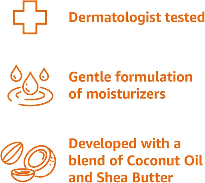 Amazon Basics Moisturizing Body Wash, Fresh Scent, Deep Moisture, Nourishing, Dermatologist Tested, 22 fl oz (Pack of 2)