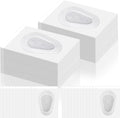 Panitay 40 Pcs Adhesive Eye Patches for Adults Eye Patch for Disposable Breathable Amblyopia Lazy Adhesive Bandages for Men(3.3 x 2.3 Inch,White)