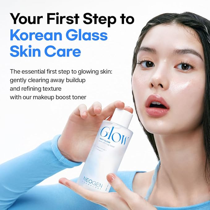 Neogen Next Glow Pore Refining Toner 210ml, 7.1 fl.oz – Pore Care & Glass Skin Toner with Niacinamide 20,000PPM, 8X Hyaluronic Acid & PENTAVITIN | Sensitive Skin Tested | K-Beauty