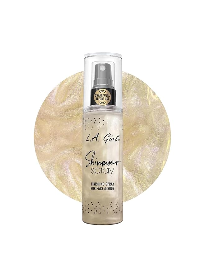 L.A. Girl Shimmer Spray, 2.7 Fl Oz, Gold