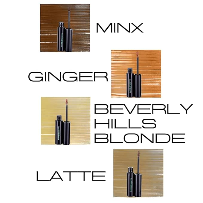 Ginger Tinted Eyebrow Gel - The Best Brow Gel for Redheads with Added Micro-fibers for Full, Thick Brows - Long-wear, Transfer-proof Formula for Natural Brows - Made in the USA (Auburn)