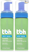 TBH Kids Spot Foam Face Wash – Gentle Daily Cleanser for Preteens & Teens – Salicylic Acid & Willow Bark for Oily & Sensitive Skin – Sulfate & Paraben-Free – 5.5 oz (Pack of 2)
