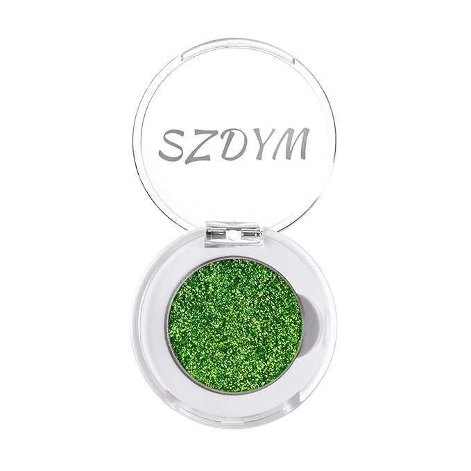 Professional multi-chrome eyeshadow,Handmade and long-lasting chameleon holographic,100% Vegan and Cruelty Free,Super Smooth and Highly Pigmented,Shine special colors (612)