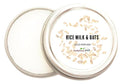 Ladybug Spot Gourmand Solid Perfume | All-Natural, Phthalate-Free Fragrance Balm | Long-Lasting, Highly Scented, Layerable Formula | Portable 1/4 oz Travel Tin (Rice Milk & Oats)