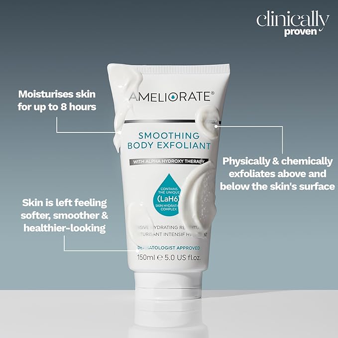 AMELIORATE Smoothing Body Exfoliant, 5.07 Fl Oz