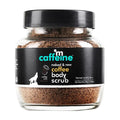 mCaffeine Naked and Raw Coffee Body Scrub - Body Wash Treats Ingrown Hair - Body Exfoliator Softens Skin - Coconut - All Skin Types - 1.94 oz