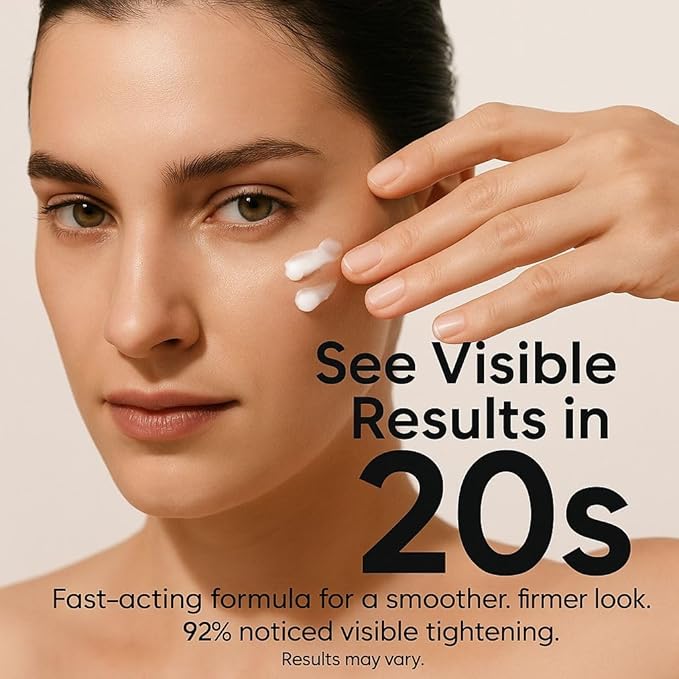 20S Instant Eye Lift Cream | Firms Eye Area, Smooths Wrinkles & Reduces Puffiness and Under-Eye Bags – Dual Firming Action, Long-Lasting Results, 30ml/1 OZ