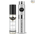 CA Perfume Duo Impression of Kuhuyan For Women And Men Perfume Layering Set Long Lasting Travel Size EDP + Body Oil Roll-On Bottle 0.27 Fl Oz+0.33 Fl Oz