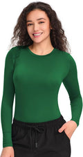 COZYFIT Scrub Undershirts Long Sleeve Women - Underscrub Comfort Tee