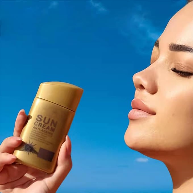 Anti Aging Sunscreen SPF 75 for Face and Body, Sun Screen Protector Walerproof, Non Greasy, Light and Smooth Feel Sunscreen Lotion Moisture Sun Cream, Beach Essentials for Women (SPF 75)
