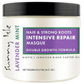 Sunny Isle Lavender Mint Hair & Strong Roots Intensive Repair Masque - Biotin, Jamaican Black Castor Oil - 16 oz