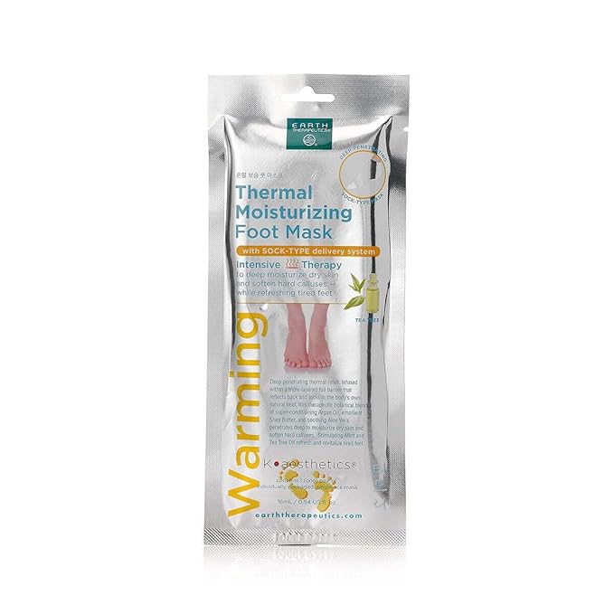 Earth Therapeutics Thermal Moisturizing Foot Mask (1 Pair)