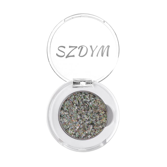 Professional multi-chrome eyeshadow,Handmade and long-lasting chameleon holographic,100% Vegan and Cruelty Free,Super Smooth and Highly Pigmented,Shine special colors (602)
