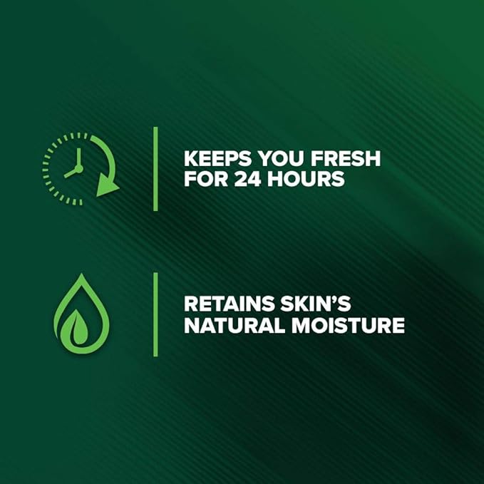 Irish Spring Ultimate Wake Up Tea Tree Face & Body Wash for Men, Moisturizing Body Wash Washes Away Bacteria - 18 Fluid Ounce, 4 Pack