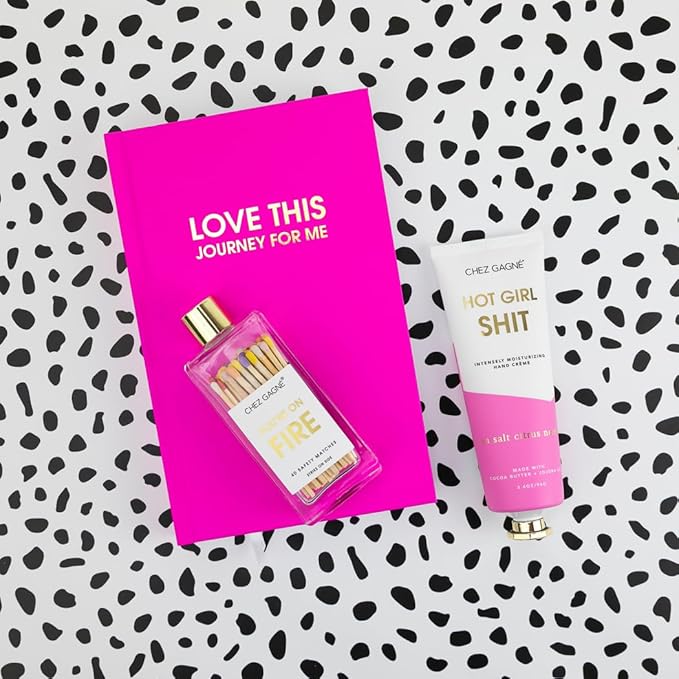 Chez Gagné Intensely Moisturizing Vegan Hand Cream, Jojoba Oil Cocoa Butter,Non-Greasy, Fast-Absorbing, USA - (3.4, Sea Salt, Citrus + Neroli - Hot Girl Shit) Valentine's Day Gift