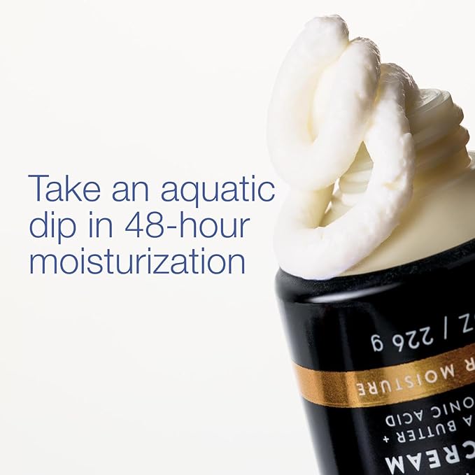 Bath & Body Works Men’s Body Cream, Ocean Scent, Ultimate Hydration Moisturizer with Shea Butter & Hyaluronic Acid for Dry Skin, Coastal Air & Cypress Scent, 8 oz - 2 Pack