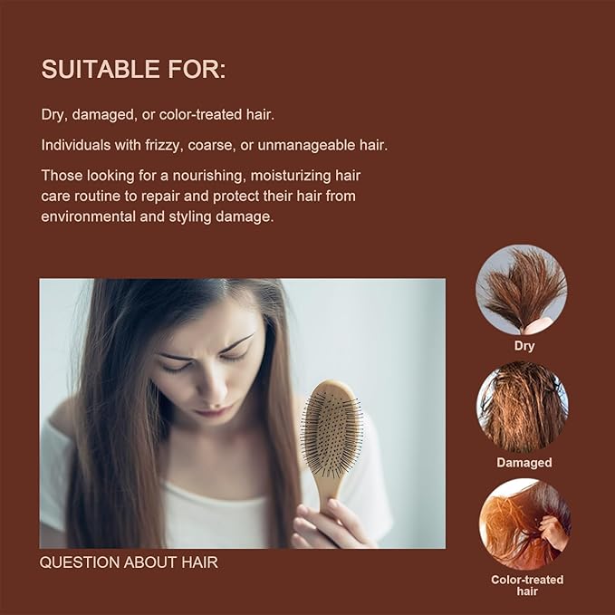 Argan Oil Shampoo and Conditioner Set - Moisturizing Sulfate Free Moroccan Care- For Curly, Straight, Dry and Damaged Hair