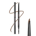 Microblading Eyebrow Pencil,Eyebrow Retractable Definer Pencil,Angled Precision Tip,0.1MM Ultra Slim Eyebrow Makeup,Long-Lasting Waterproof,Smudgeproof (03 LIGHT BROWN, 1 Pack)