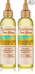 Creme of Nature Pure Honey Scalp Oil (Pack of 2)