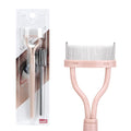 Eyelash Separator Eyelash Comb Lash Separator Tool MSQ Mascara Brush Eyelash Brush Separator Mascara Comb Arc Designed Mascara Applicator With Cover Naked Pink (1PCS)