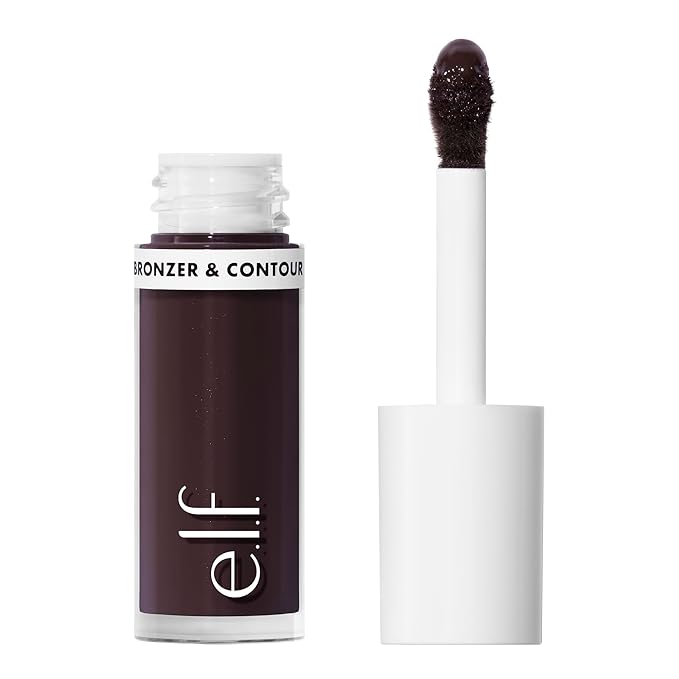 e.l.f. Camo Liquid Bronzer & Contour, Silky Pigmented Formula, Long-Lasting Glow for A Sun-Kissed, Sculpted Finish, Vegan & Cruelty-Free, 11 Rich