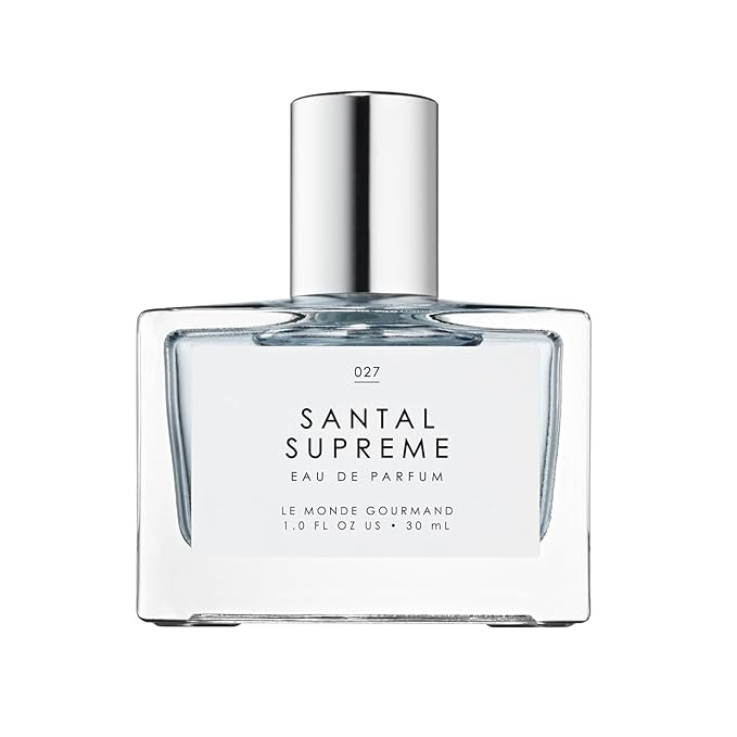 Le Monde Gourmand Santal Suprême Eau de Parfum Spray Perfume for Women, Sandalwood, Haitian Vetiver, Violet & Fig Woody Scent, Vegan & Cruelty Free, 1 fl oz (30 ml)
